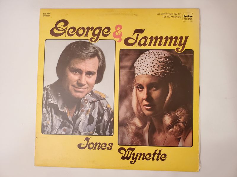George Jones & Tammy Wynette George & Tammy vinyl record